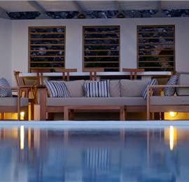 7 bed villa with pool near Akrotiri, Santorini, sleeps 14